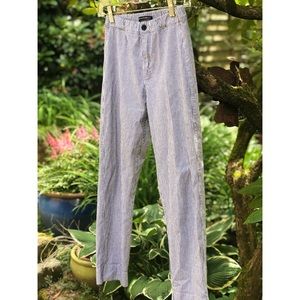 Brandy Melville Striped Tilden Pants